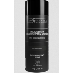 Bioelixire EXPERT Mikrowłókna do zagęszczania włosów 30 g - Czarny / Black